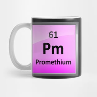 Promethium Periodic Table Element Symbol Mug